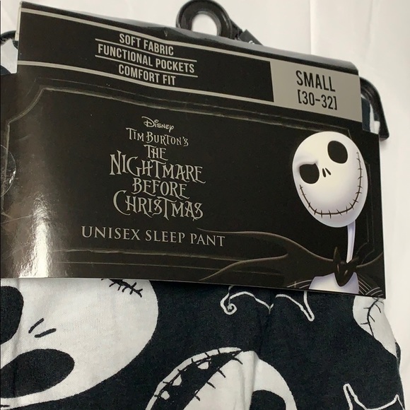 HOT TOPIC DISNEY NBC Jack Bats PAJAMAS SLEEP PANTS - Picture 3 of 8